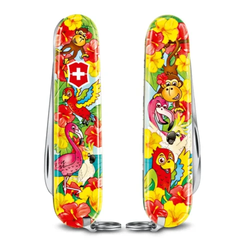 Victorinox My First Victorinox Tier-Edition, 84 mm, Papagei, 0.2373.E3 – Ansicht 1