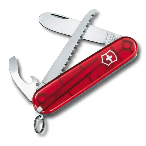 Victorinox My First Victorinox, 84 mm, rot transparent, 0.2373.T – Ansicht 1