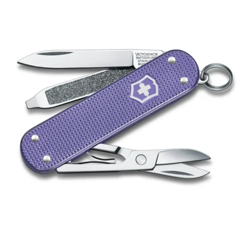 Victorinox Classic SD Alox, 58 mm, Electric Lavender, 0.6221.223G – Ansicht 1