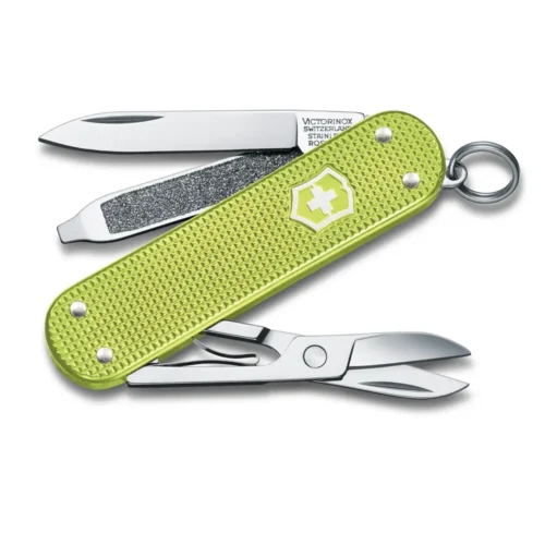 Victorinox Classic SD Alox, 58 mm, Lime Twist, 0.6221.241G – Ansicht 1