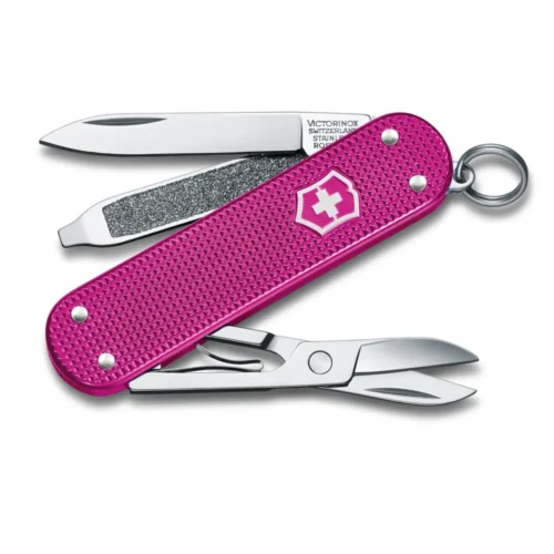 Victorinox Classic SD Alox, 58 mm, Flamingo Party, 0.6221.251G – Ansicht 1