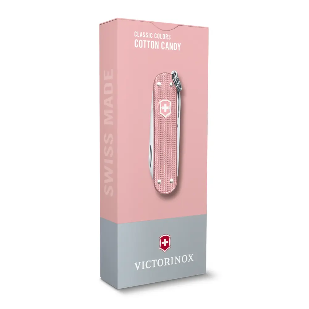 Victorinox Classic SD Alox, 58 mm, Cotton Candy, 0.6221.252G – Ansicht 3