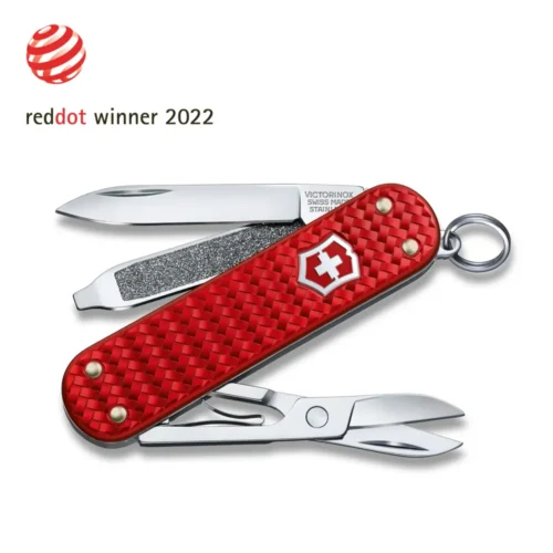 Victorinox Classic SD Precious Alox, 58 mm, Iconic Red, 0.6221.401G – Ansicht 1