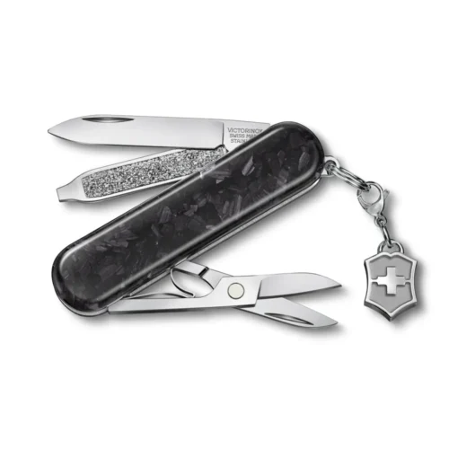 Victorinox Classic SD Brilliant, 58 mm, Carbon, 0.6221.90 – Ansicht 1