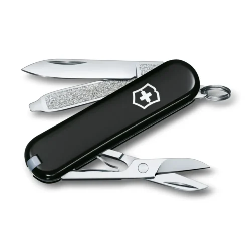 Victorinox Classic SD, 58 mm, schwarz, 0.6223.3 – Ansicht 1