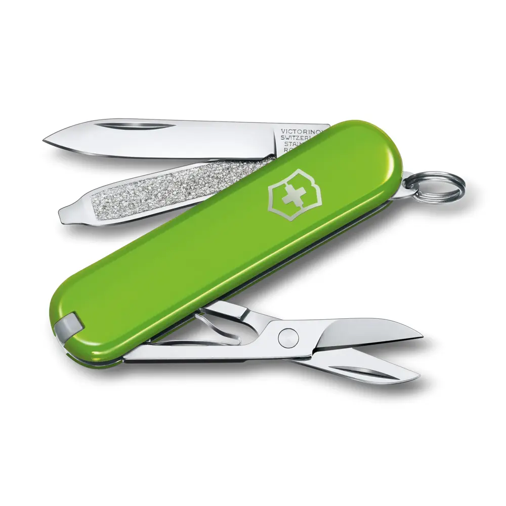 Victorinox Classic SD, 58 mm, Smashed Avocado, 0.6223.43G – Ansicht 1