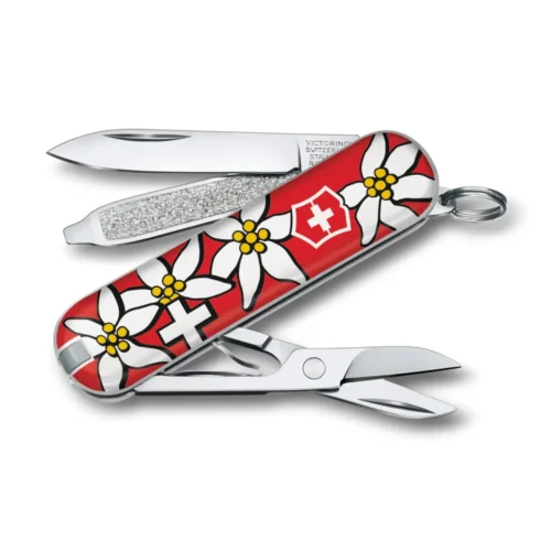 Victorinox Classic SD, 58 mm, Edelweiss, Blister, 0.6223.840B – Ansicht 1