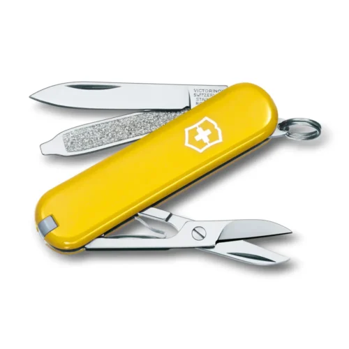Victorinox Classic SD, 58 mm, gelb, Blister, 0.6223.8B – Ansicht 1