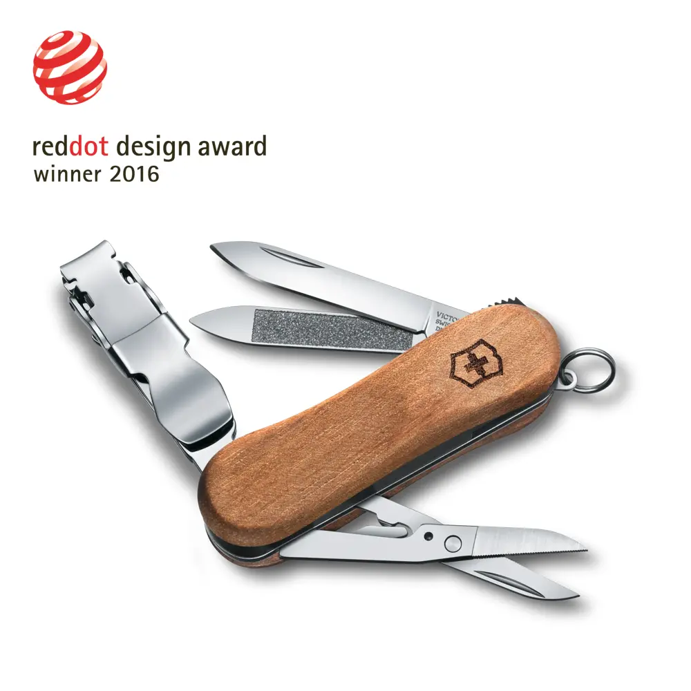 Victorinox Nail Clip 580 Wood, 65 mm, braun, 0.6461.63 – Ansicht 1
