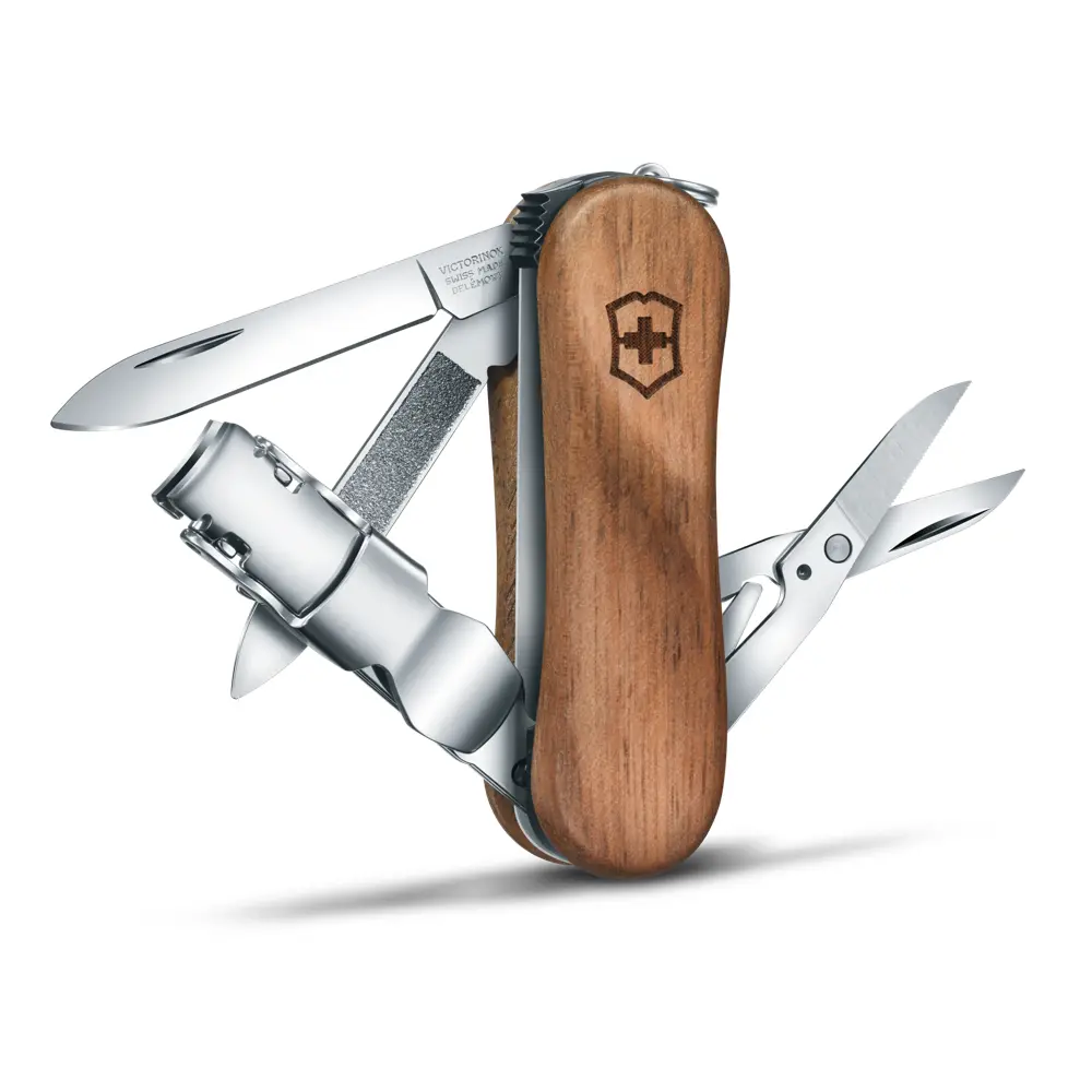 Victorinox Nail Clip 580 Wood, 65 mm, braun, 0.6461.63 – Ansicht 3