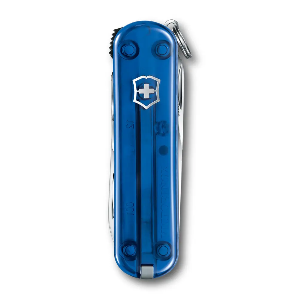 Victorinox Nail Clip 580, 65 mm, blau transparent, 0.6463.T2 – Ansicht 2