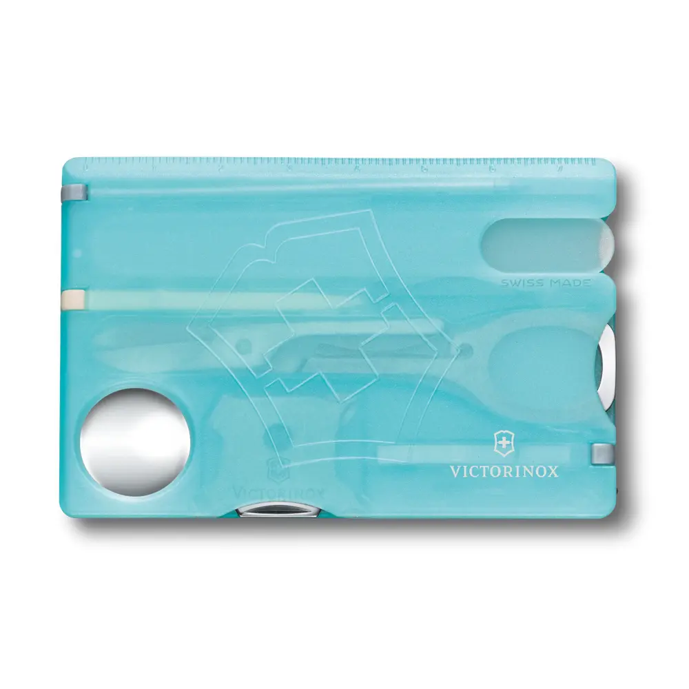 Victorinox Swiss Card Nailcare, eisblau transluzent, 0.7240.T21 – Ansicht 1