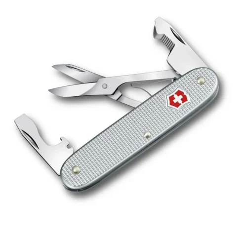 Victorinox Companion Slim Alox, 93 mm, silber, Blister, 0.8170.26B1 – Ansicht 1