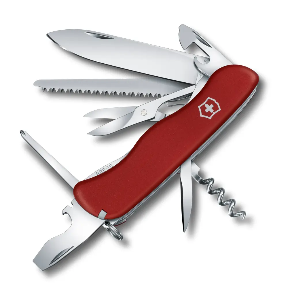 Victorinox Outrider, 111 mm, rot, 0.8513 – Ansicht 1