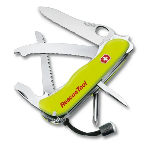 Victorinox Rescue Tool MW, 111 mm, gelb nachleuchtend, 0.8623.MWN – Ansicht 1