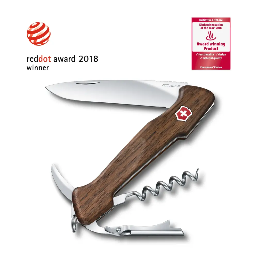 Victorinox Wine Master Wood, 130 mm, braun, 0.9701.63 – Ansicht 1