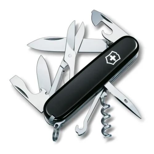 Victorinox Climber, 91 mm, schwarz, Blister, 1.3703.3B1 – Ansicht 1