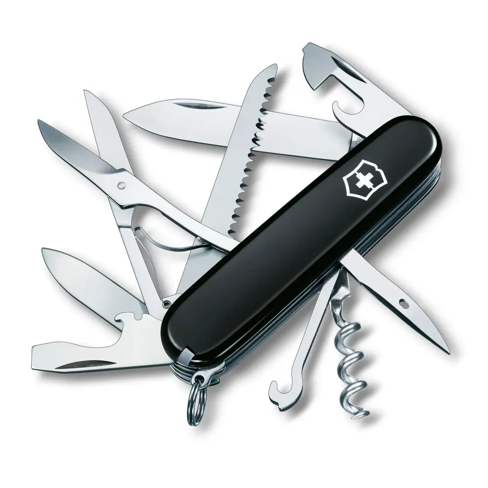 Victorinox Huntsman, 91 mm, schwarz, 1.3713.3 – Ansicht 1