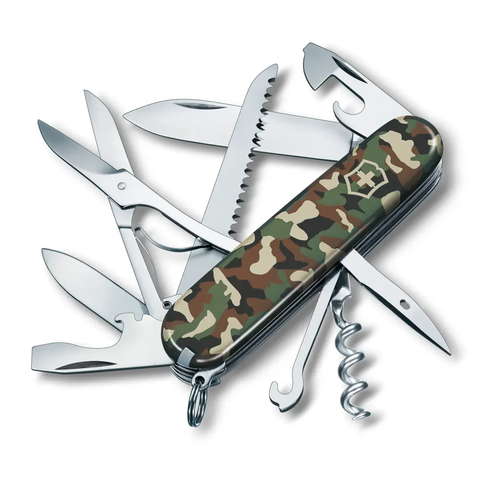 Victorinox Huntsman, 91 mm, Camouflage, 1.3713.94 – Ansicht 1