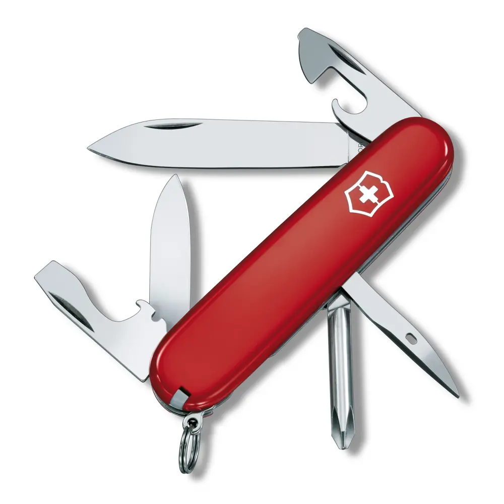 Victorinox Tinker, 91 mm, rot, 1.4603 – Ansicht 1