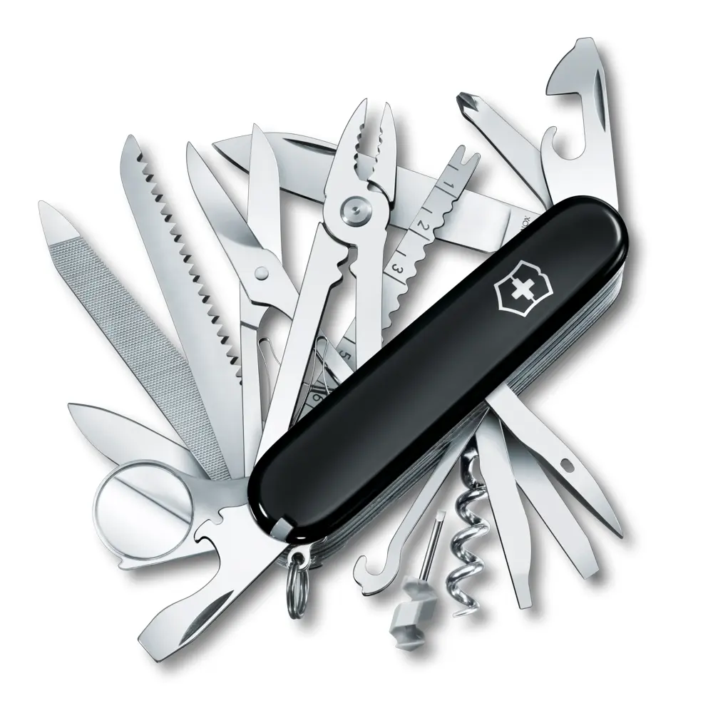 Victorinox Swiss Champ, 91 mm, schwarz, 1.6795.3 – Ansicht 1