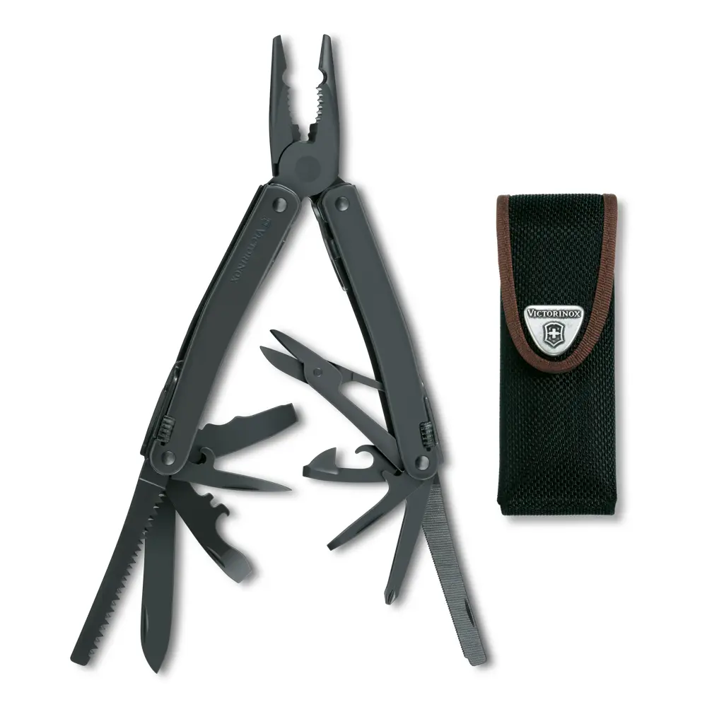 Victorinox Swiss Tool Spirit XBS, schwarz, 3.0224.3CN – Ansicht 1