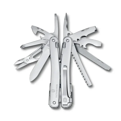 Victorinox Swiss Tool Spirit MX Clip, silber, Blister, 3.0224.MKB1 – Ansicht 1