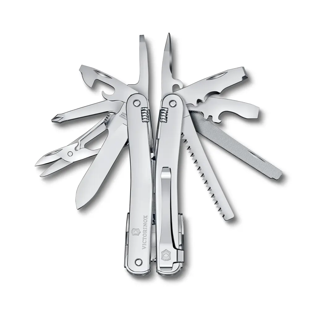 Victorinox Swiss Tool Spirit MX Clip, silber, 3.0224.MK – Ansicht 1