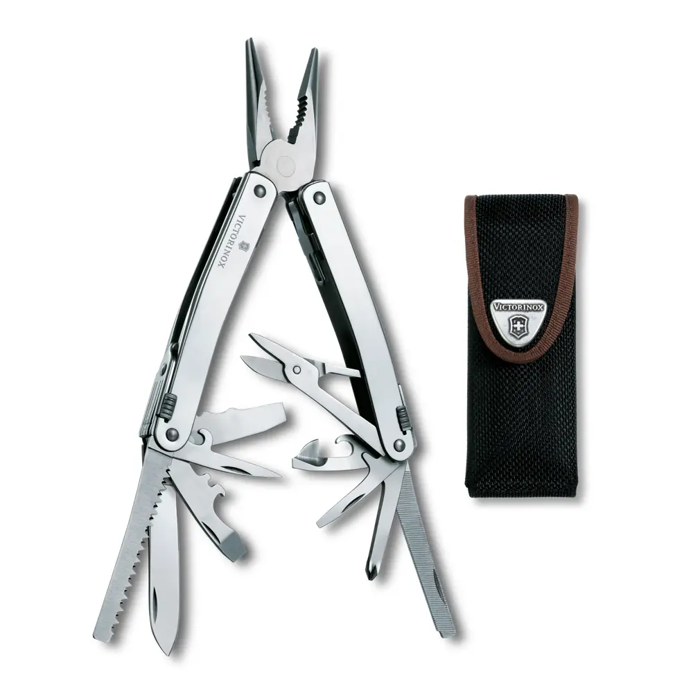 Victorinox Swiss Tool Spirit X, silber, 3.0224.N – Ansicht 1