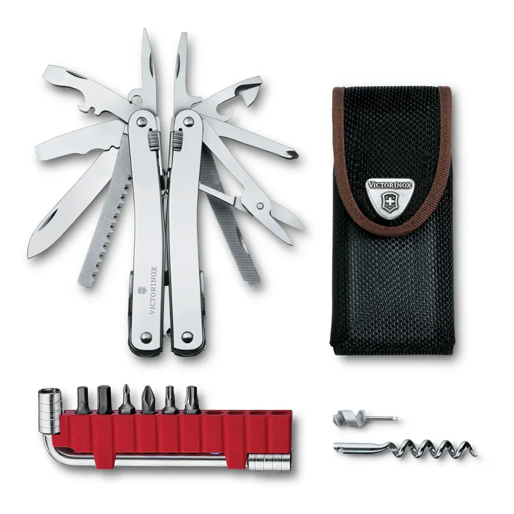 Victorinox Swiss Tool Spirit X Plus, silber, 3.0235.N – Ansicht 1