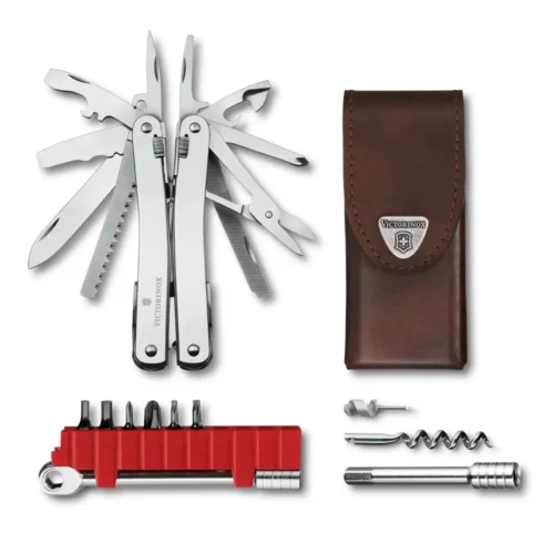 Victorinox Swiss Tool Spirit X Plus Ratchet, silber, 3.0236.L – Ansicht 1