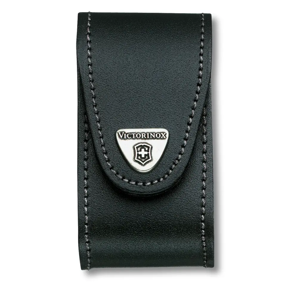 Victorinox Gürteletui Leder, schwarz, 4.0521.3 – Ansicht 1