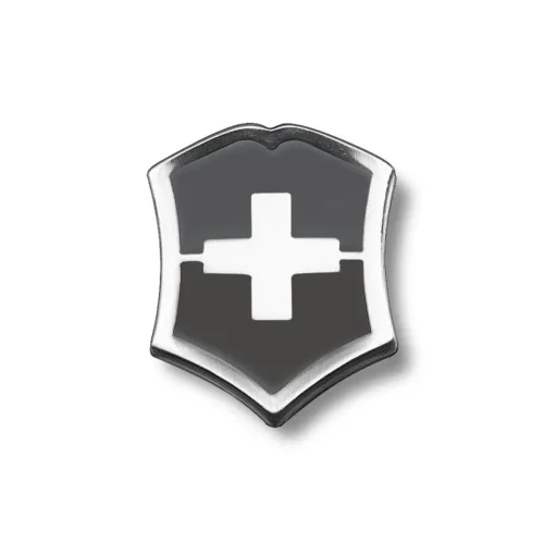 Victorinox Stecknadel Cross&Shield Emblem Metall, schwarz, 4.1888.3 – Ansicht 1