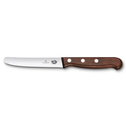 Victorinox Wood, Tomaten und Tafelmesser, 11cm, Wellen, mod. Ahorn,G, 5.0830.11G – Ansicht 1