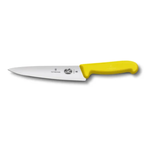 Victorinox Fibrox, Kochmesser, 25cm, gerade, gelb, Blister, 5.2008.25B – Ansicht 1