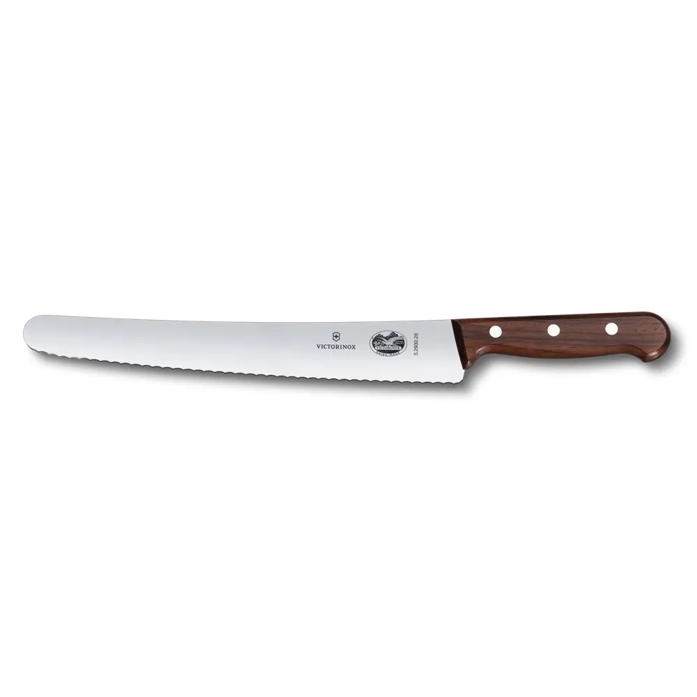 Victorinox Wood, Brot- und Konditormesser, 26cm, Wellen, mod. Ahorn G, 5.2930.26G – Ansicht 1