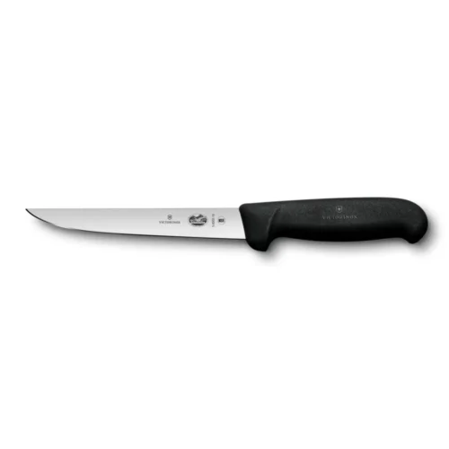 Victorinox Fibrox, Ausbeinmesser, 15cm, gerade, schwarz, Blister, 5.6003.15B – Ansicht 1