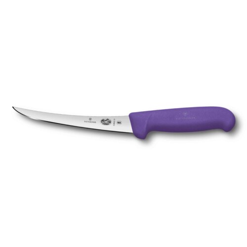 Victorinox Fibrox, Ausbeinmesser, 15cm, gerade, violett, Blister, 5.6605.15B – Ansicht 1