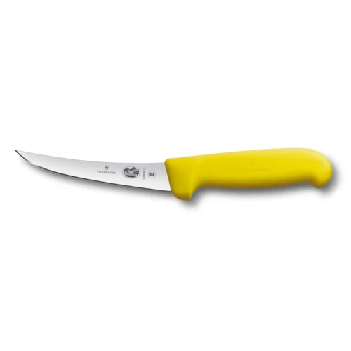 Victorinox Fibrox, Ausbeinmesser, 12cm, gerade, gelb, Blister, 5.6608.12B – Ansicht 1