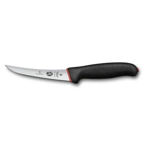 Victorinox Dual Grip, Ausbeinmesser, 12cm, gerade, super flex, schwarz/rot, 5.6663.12D – Ansicht 1