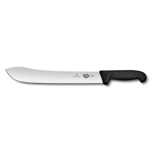 Victorinox Fibrox, Schlachtmesser, 31cm, gerade, schwarz, Blister, 5.7403.31B – Ansicht 1