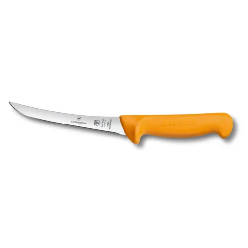 Victorinox Swibo, Ausbeinmesser, 13cm, gerade, semi-flex, orange, SB-Hülle, 5.8404.13 – Ansicht 1