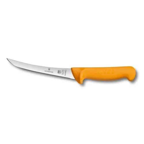 Victorinox Swibo, Ausbeinmesser, 16cm, gerade, flex, orange, SB-Hülle, 5.8406.16 – Ansicht 1