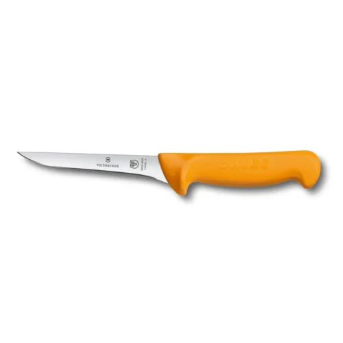 Victorinox Swibo, Ausbeinmesser, 10cm, gerade, schmal, orange, SB-Hülle, 5.8408.10 – Ansicht 1