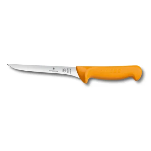 Victorinox Swibo, Ausbeinmesser, 16cm, gerade, flex, orange, SB-Hülle, 5.8409.16 – Ansicht 1