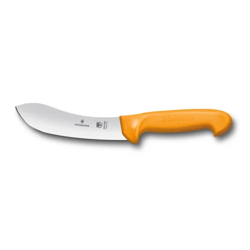 Victorinox Swibo, Abhäutemesser, 15cm, gerade, orange, SB-Hülle, 5.8427.15 – Ansicht 1