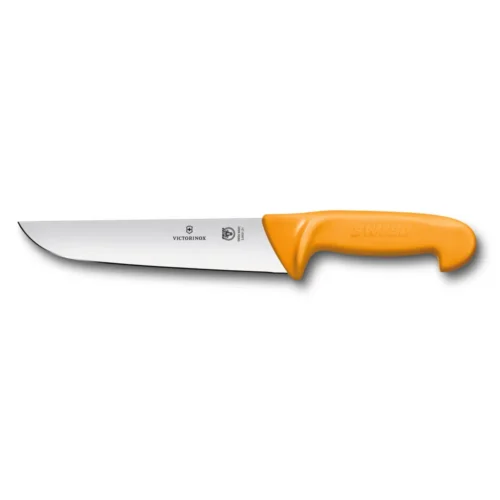 Victorinox Swibo, Schlachtmesser, 31cm, gerade, orange, SB-Hülle, 5.8431.31 – Ansicht 1