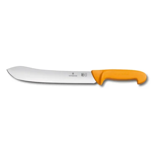 Victorinox Swibo, Schlachtmesser, 25cm, gerade, orange, SB-Hülle, 5.8436.25 – Ansicht 1