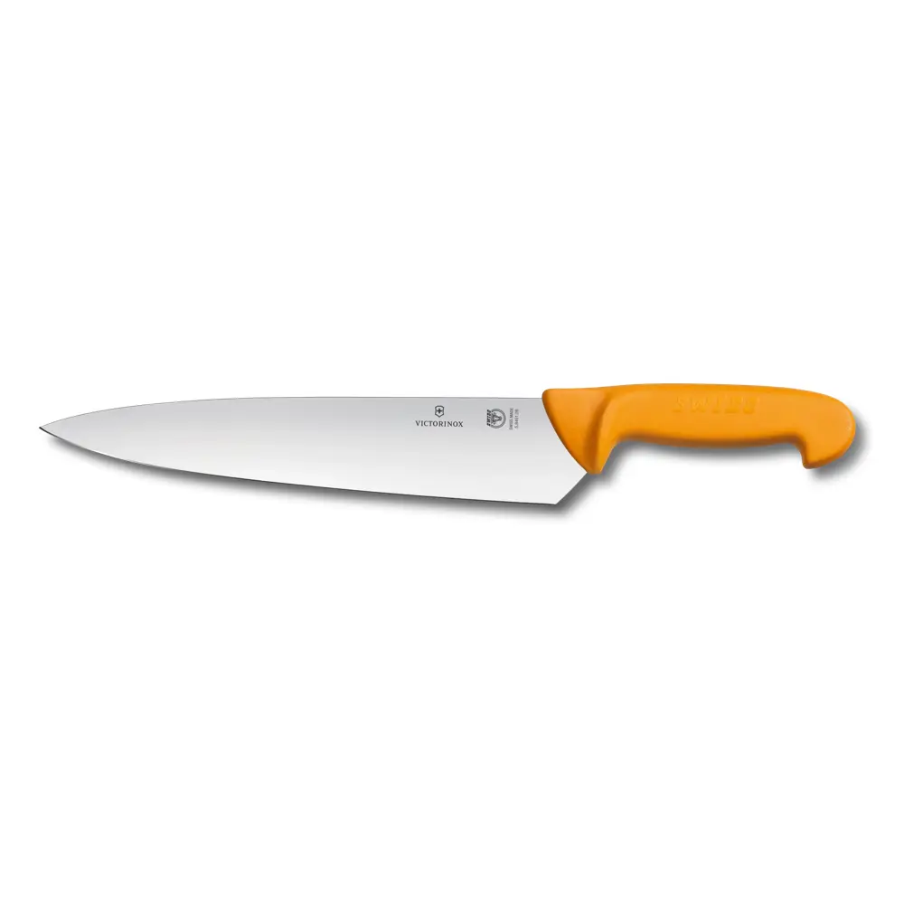 Victorinox Swibo, Kochmesser, 26cm, gerade, orange, SB-Hülle, 5.8451.26 – Ansicht 1