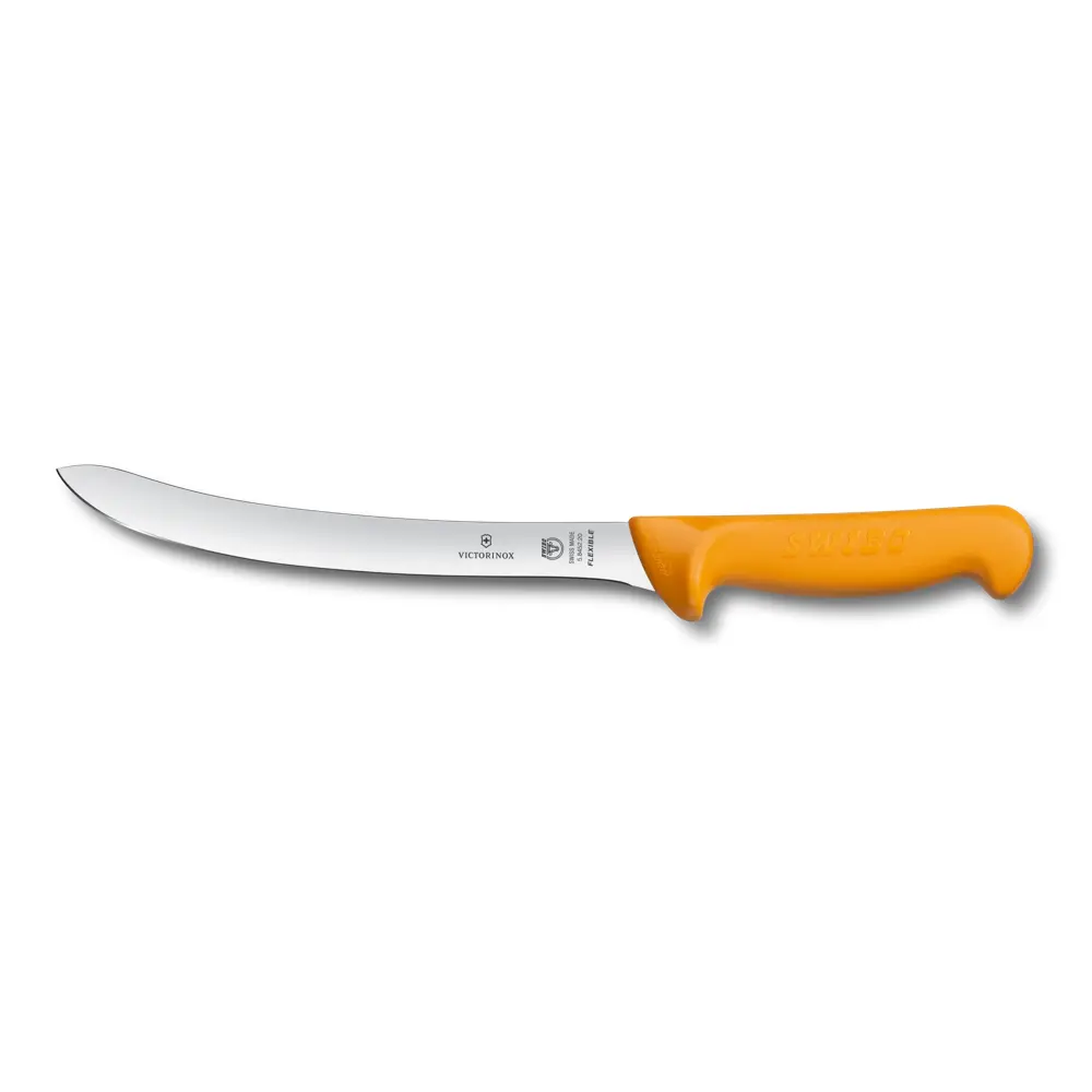 Victorinox Swibo, Fischfiletiermesser, 20cm, gerade, flexibel, orange, SB, 5.8452.20 – Ansicht 1